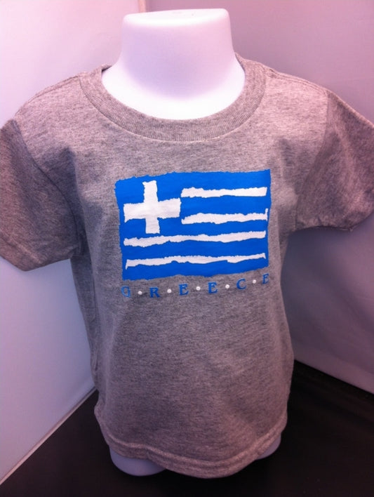 Greek flag shirt Toddler
