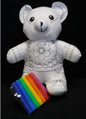 Paintable Reusable Animal Toy with Washable Markers