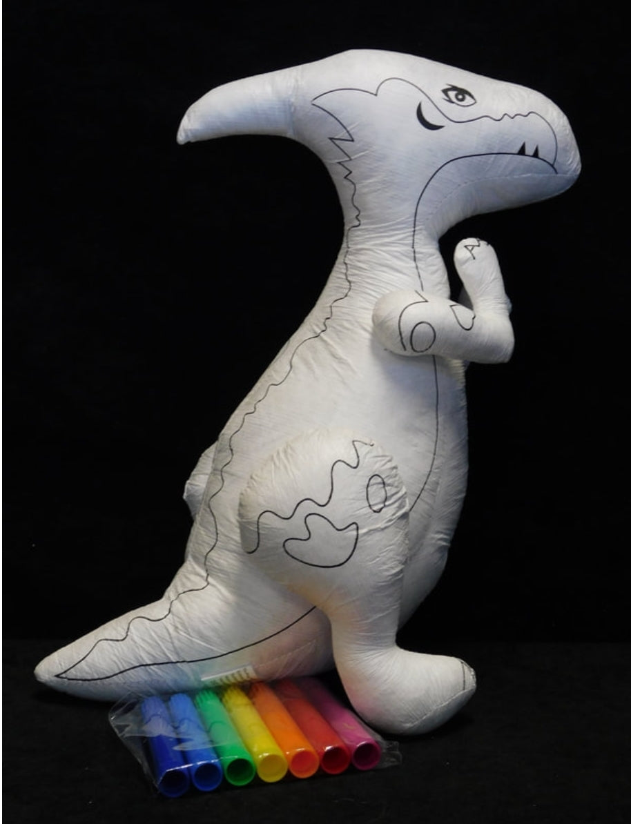 Paintable Reusable Animal Toy with Washable Markers
