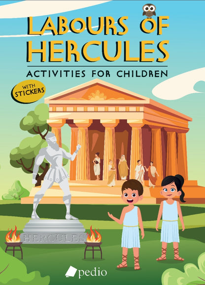 "Labours of Heracles: A Mythical Adventure Activity Book"