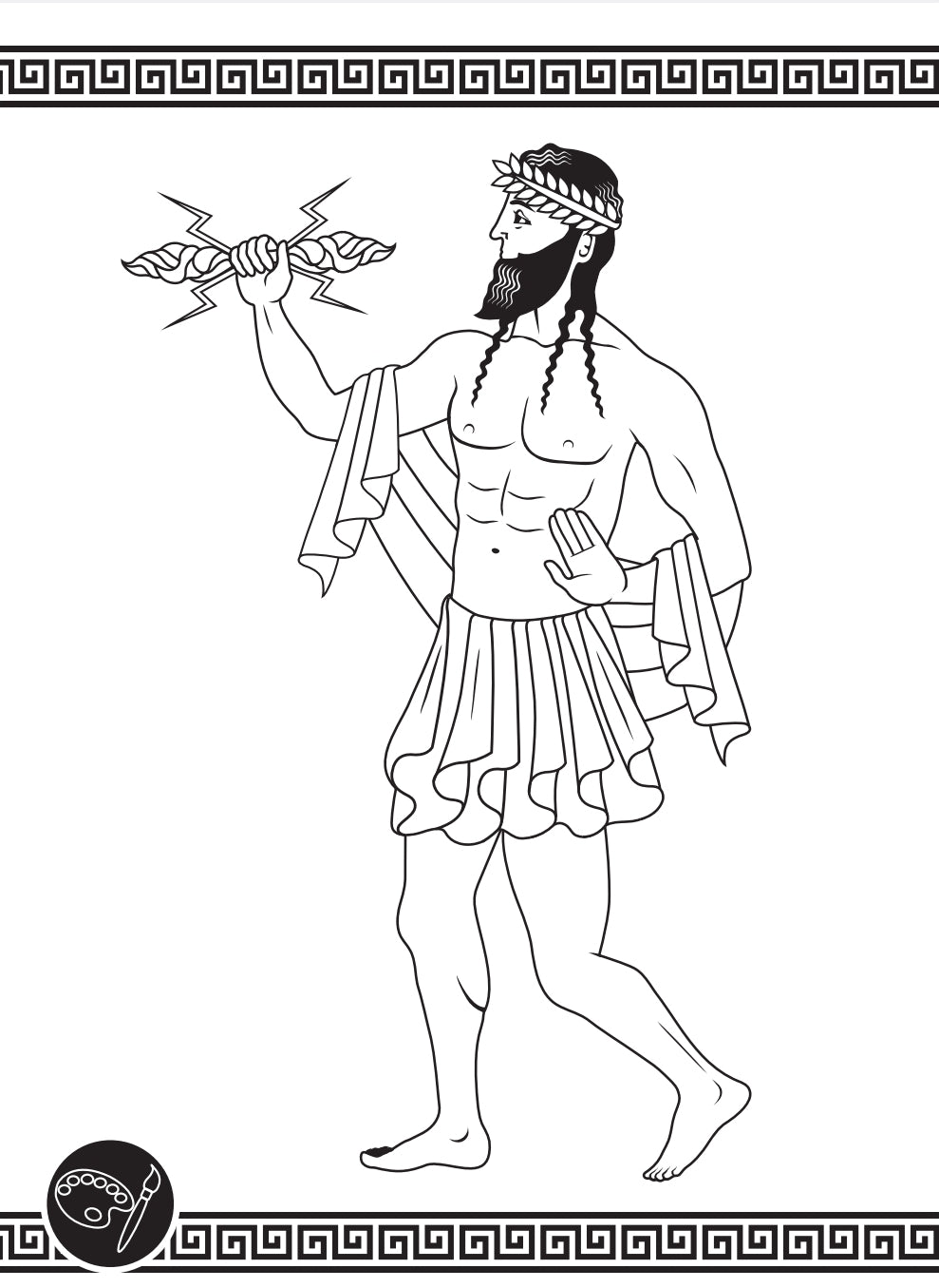 "Labours of Heracles: A Mythical Adventure Activity Book"