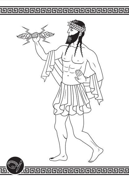 "Labours of Heracles: A Mythical Adventure Activity Book"