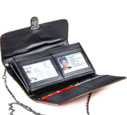 Stylish Woven Tapestry Purse/Wallet with Detachable Shoulder Chain