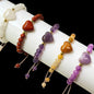 Assorted Natural Stone Heart Bracelets – Adjustable