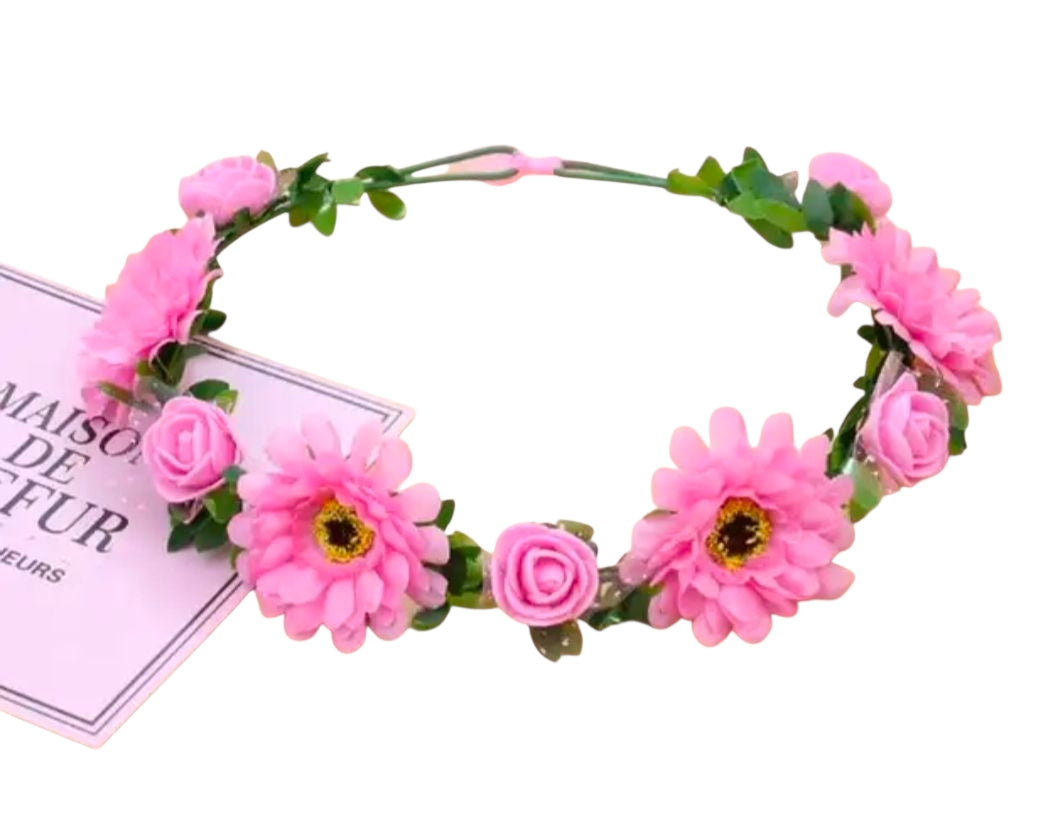 Handmade Floral Fabric Headbands