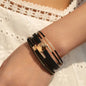 Multi-Strand Layered Bracelet – Magnetic Clasp