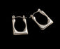 Minimalist Square Hoop Earrings