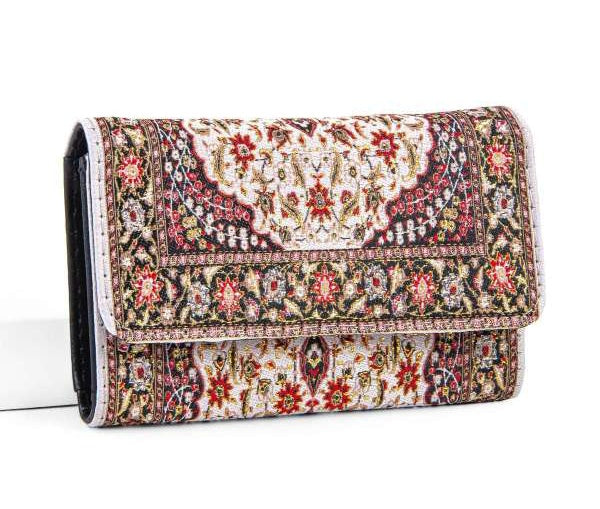 Charming Small Imported Tapestry Wallet in Assorted Designs