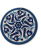 16 cm Blue Ceramic Trivet – Imported
