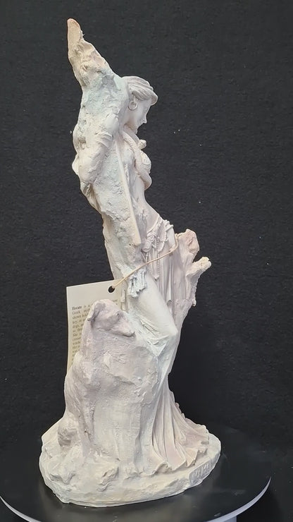 Alabaster Statue of Hecate (Hekate) – Goddess of Magic