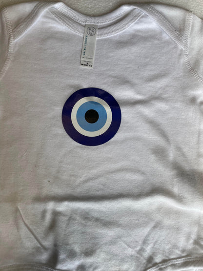 Mati (Evil Eye) Baby Onesie