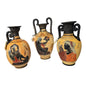 Handmade & Hand-Painted Greek Mythology Vases – Imported from Athens, Greece (Assorted Styles)